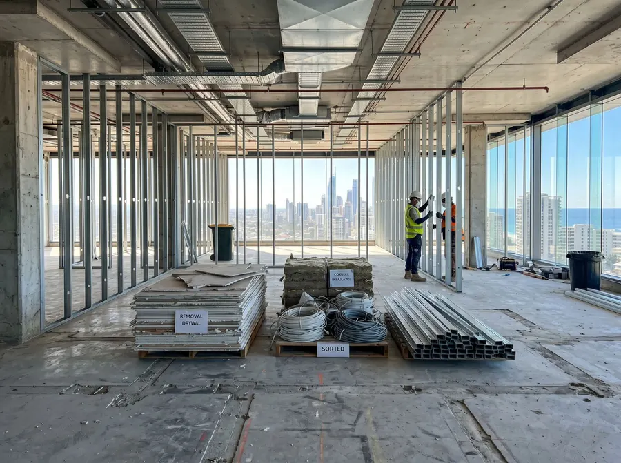 Internal strip-out